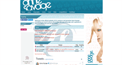 Desktop Screenshot of annesavage.net